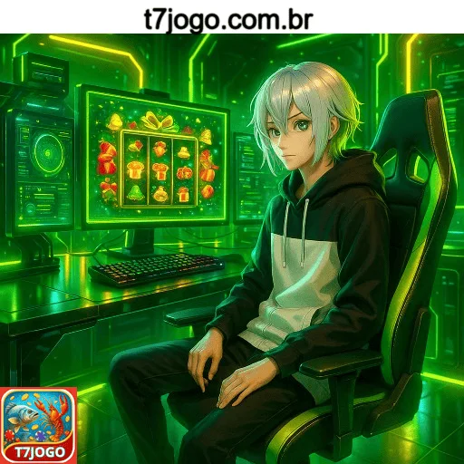 Imagem promovendo download do APK oficial T7JOGO para Android