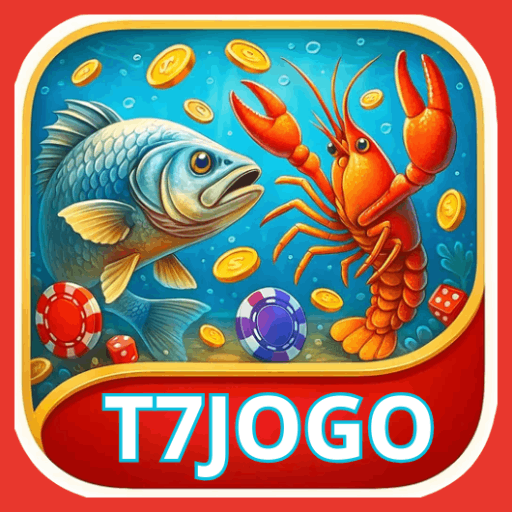 Imagem promocional da T7JOGO mostrando a plataforma e suas vantagens