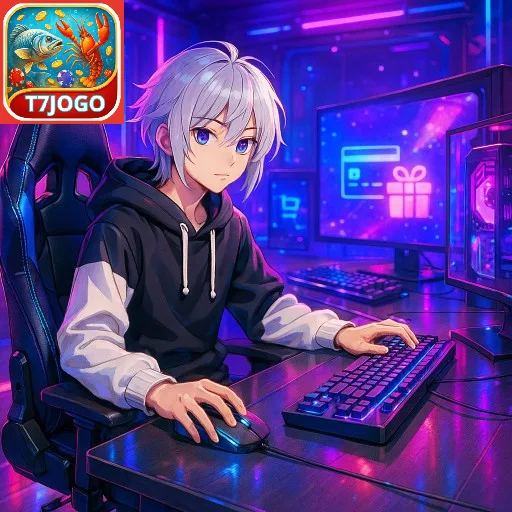 Imagem promovendo o canal oficial da T7JOGO no Telegram